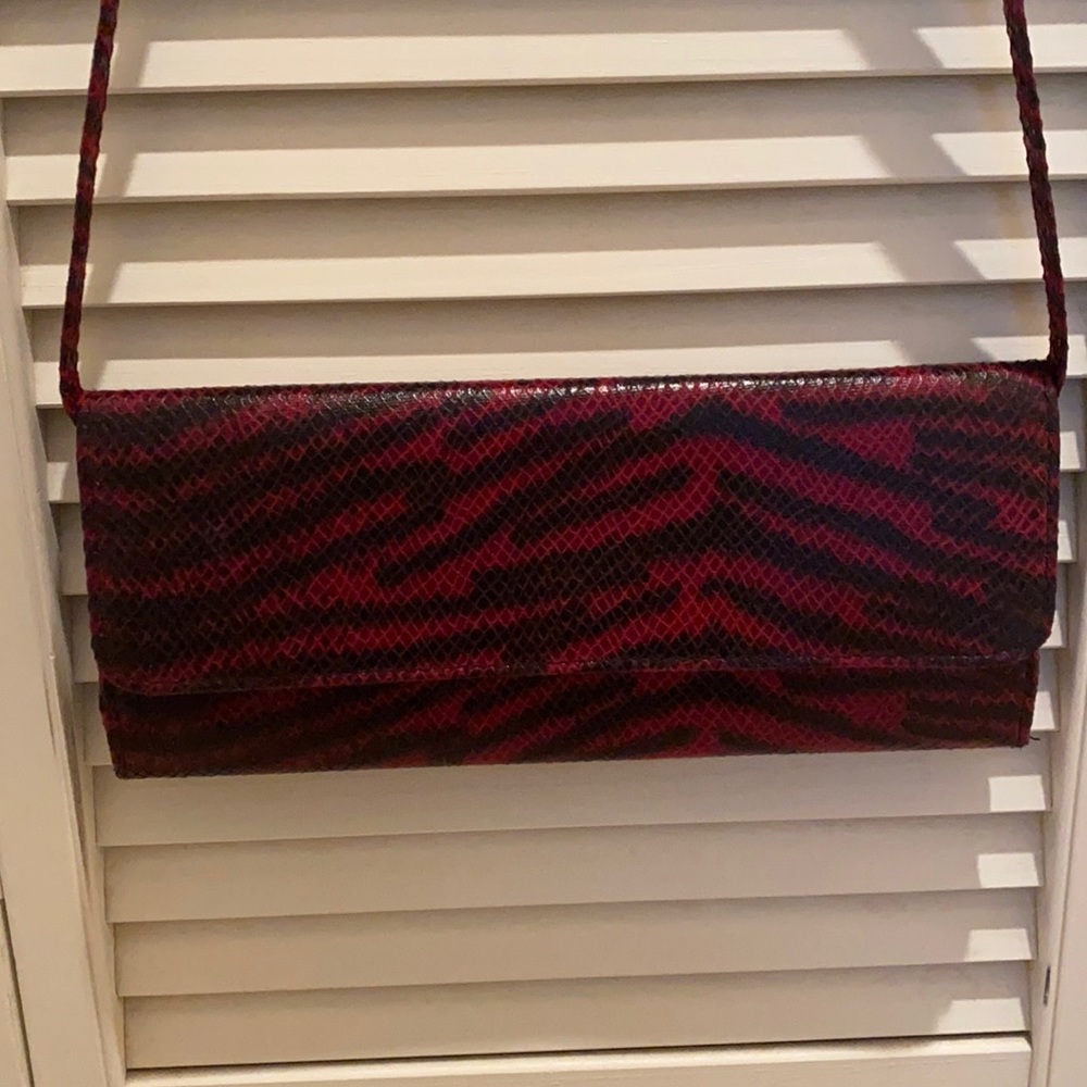 Zebra print crossbody